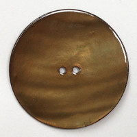 1403 Large Brown Rivershell Button